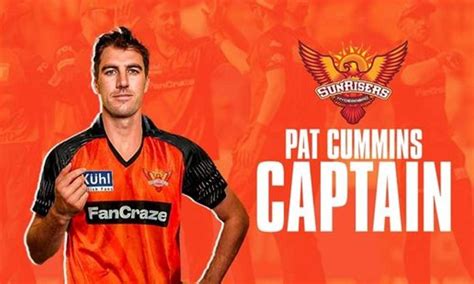 sunrisers hyderabad captain 2024